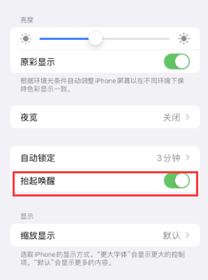 永靖苹果授权维修站分享iPhone轻点无法唤醒怎么办