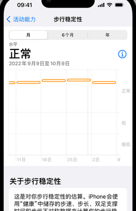 永靖iPhone手机维修如何在iPhone开启'步行稳定性通知'