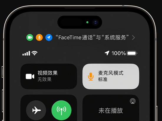 永靖苹果授权维修网点分享iPhone在通话时让你的声音更清晰 